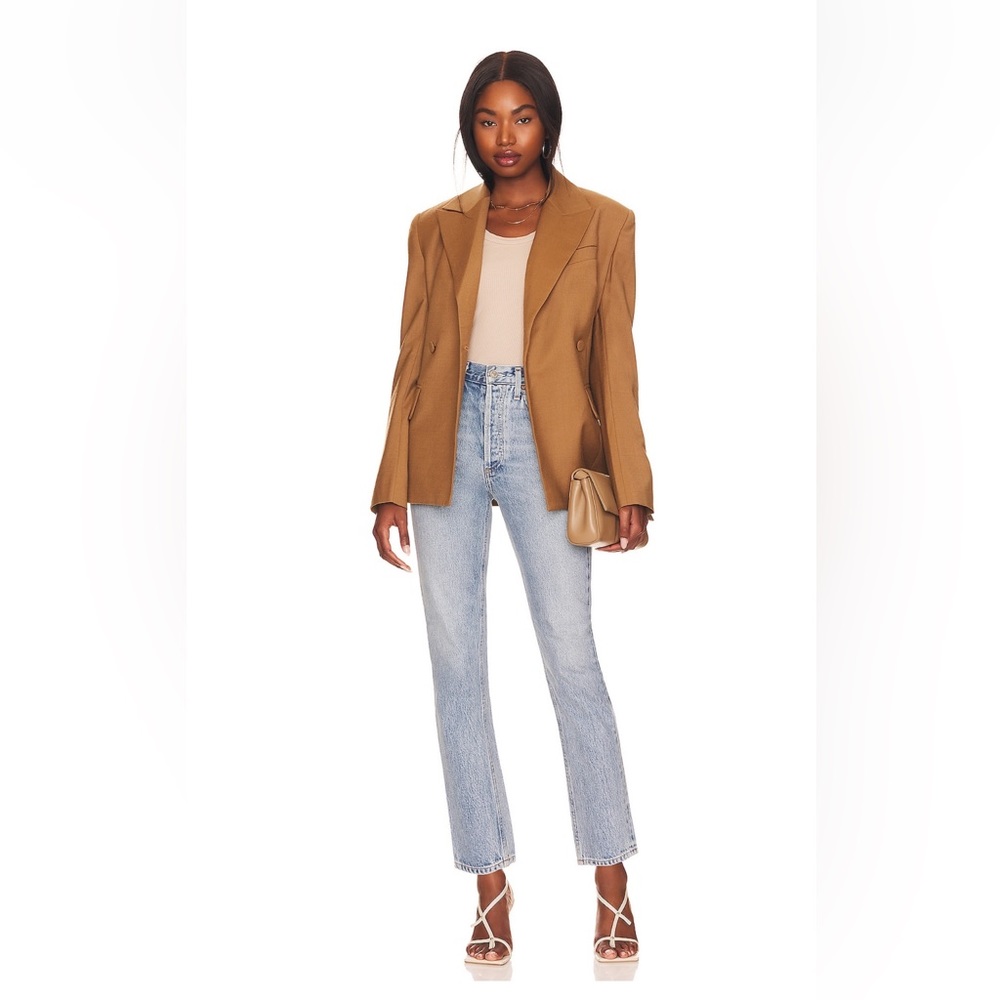 Agolde Jeans - Riley High Rise Straight Crop